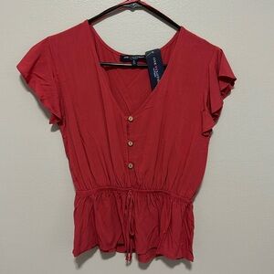 One Clothing Red Top